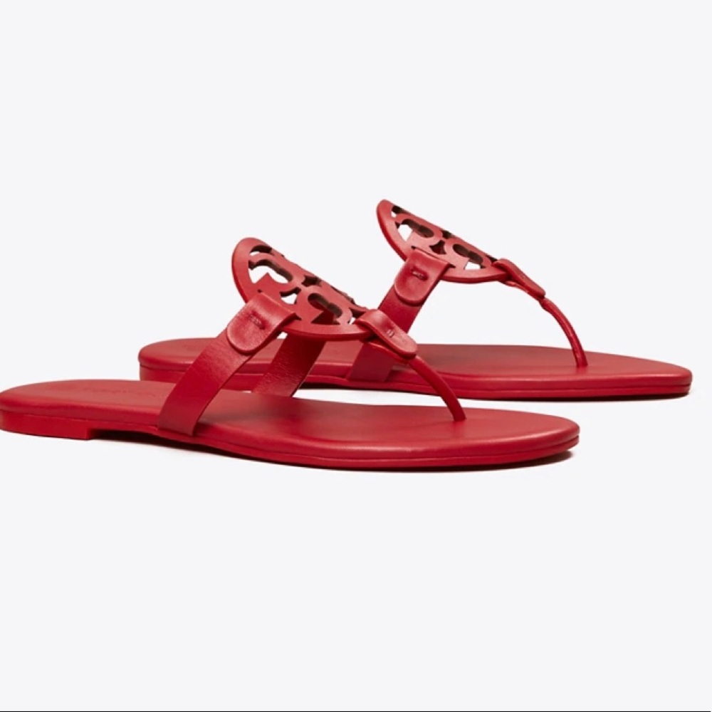 Tory Burch miller soft sandal, leather